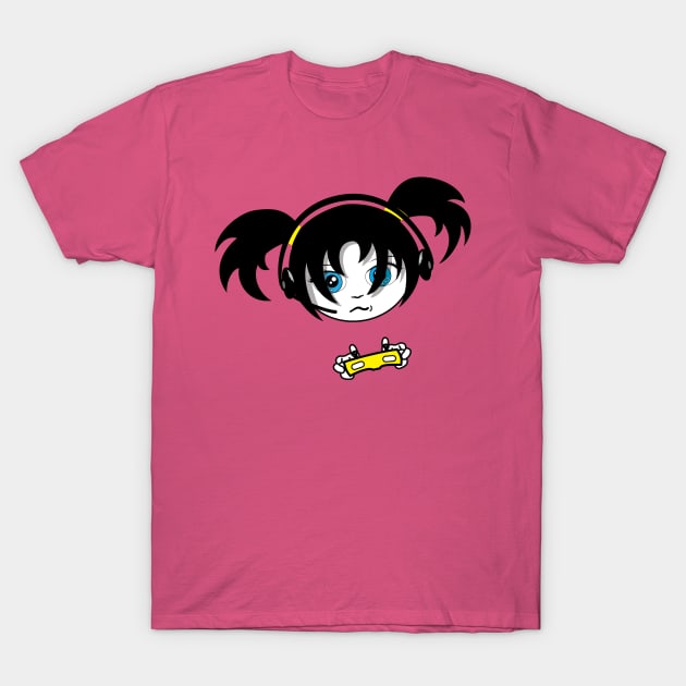 Gamer Girl Video Game Player T-Shirt by Ottie and Abbotts